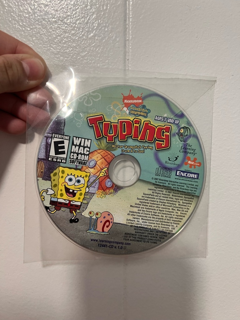 Typing CD-ROM Game - Yellow